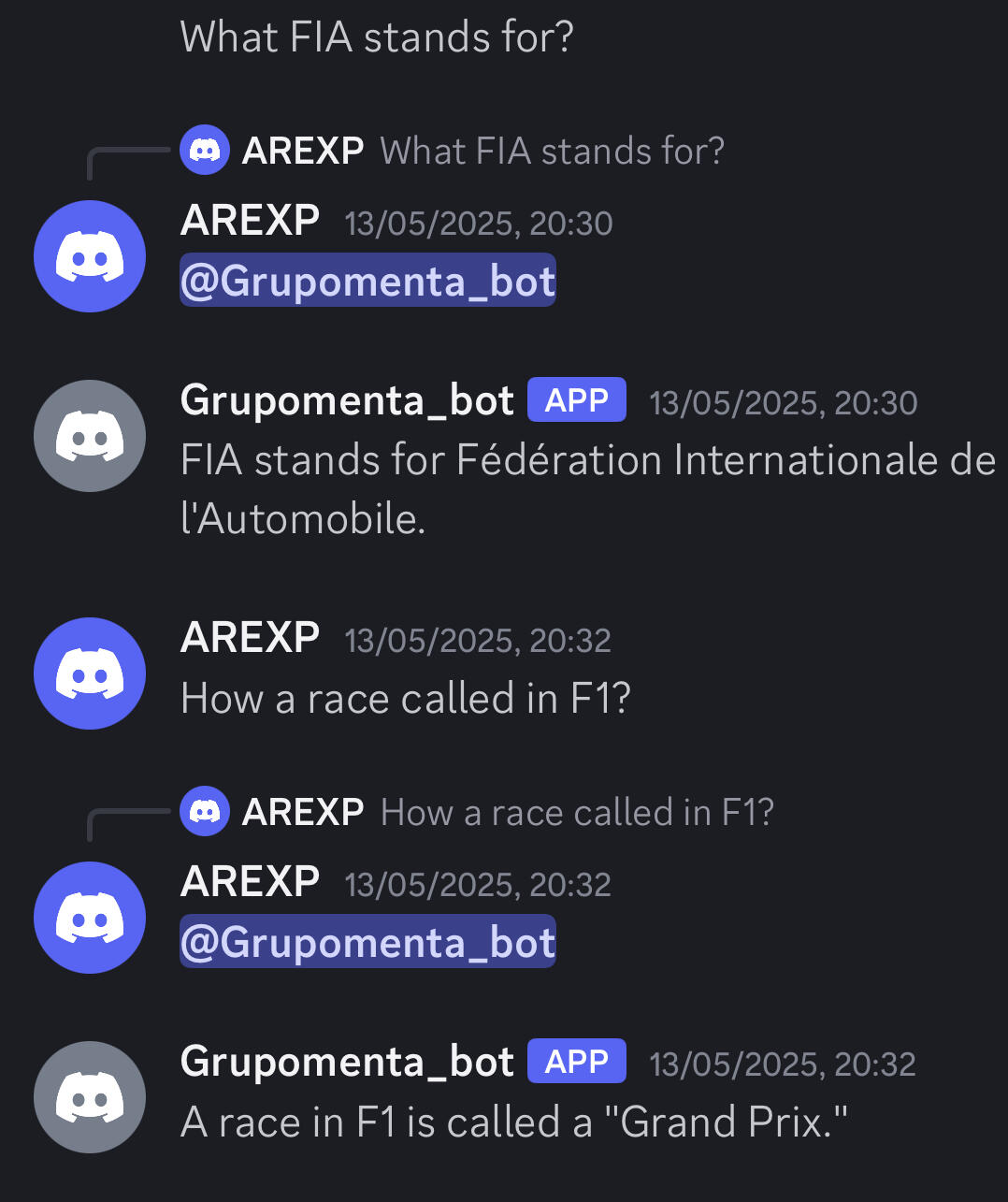 Example of usage Example of usage